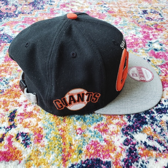New Era SF Giants strapback hat med/large - Picture 3 of 5